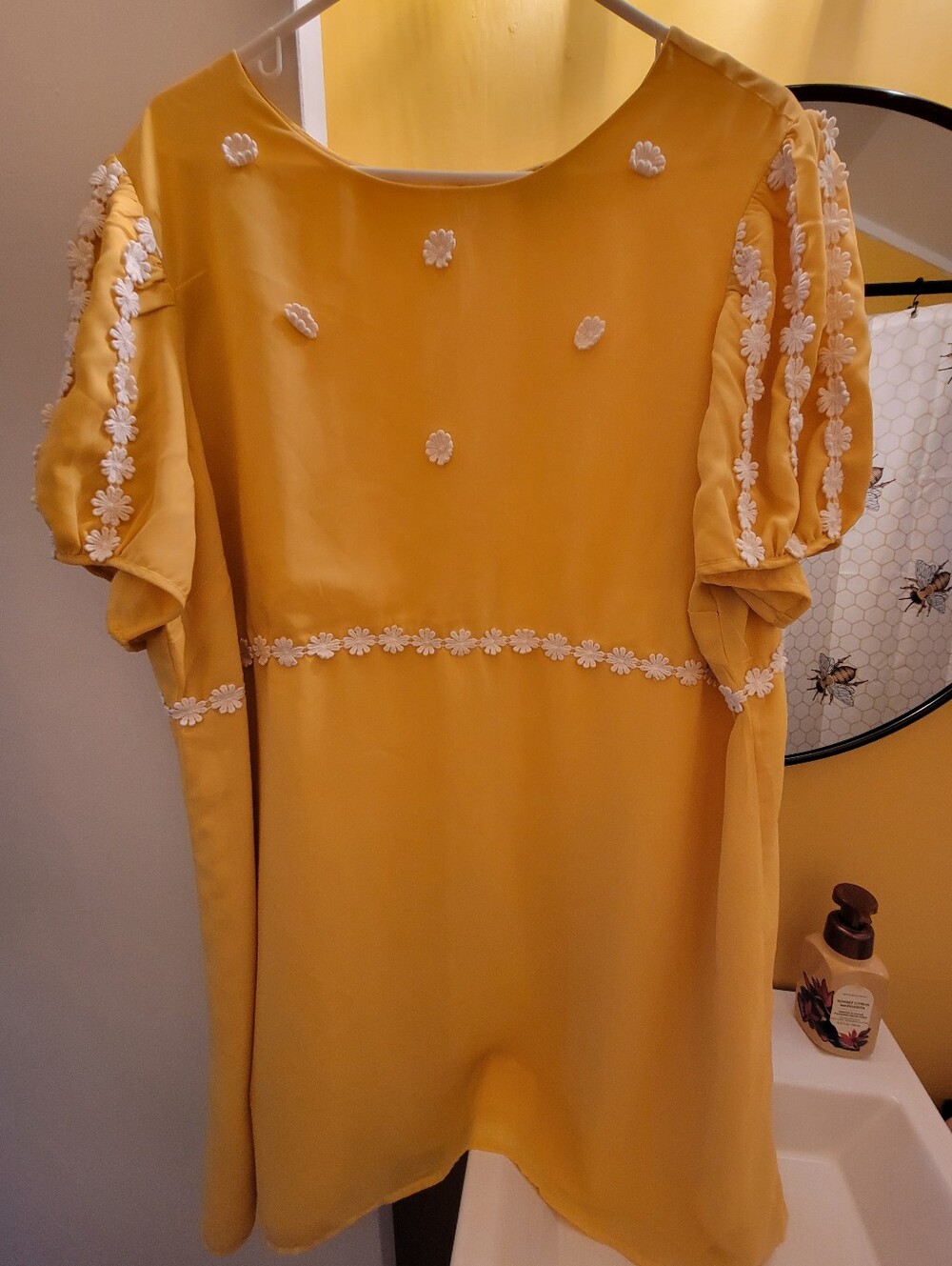 Women's Plus Size Yellow Dress